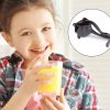 Manual Citrus Juicer, Hand Press Lemon Squeezer, Heavy Duty Juice Metal Aluminum Alloy Squeezer for Lime Orange Apple Fruit (Black)